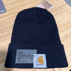 Carhartt x MCA (Joshua Vides) Navy Beanie